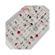 Conjunto De Anéis Góticos Vintage Punk Com Caveira E Aranha Para Mulheres E Homens, 10, 20 Ou 30