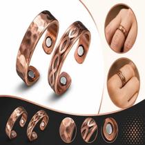 Conjunto de Aneis Magneticos de Cobre Lunar e Infinito