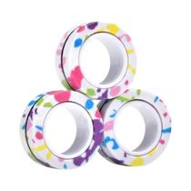 Conjunto De Anéis Magnéticos Para Meninos Adolescentes, Brinquedo Fidget, Lembrancinhas Para Festas