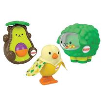 Conjunto de Animais Deliciosos - Pintinho, Ovelha e Urso - Fisher-Price - Mattel Conjunto de Animais Deliciosos - Pintinho, Ovelha e Urso - Fisher-Price - Mattel