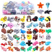 Conjunto de Animais Impressos em 3D YRBIGSP 52 Peças Brinquedos Articulados Conjunto de Animais Impressos em 3D YRBIGSP 52 Peças Brinquedos Articulados