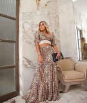 Conjunto de animal print Conjunto de animal print