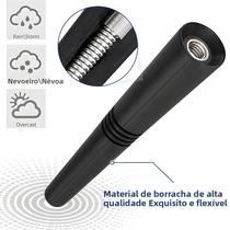 Conjunto De Antenas Mini Pretas Para Carro 9cm FM AM DAB Acessórios Universais Para Montagem No Teto