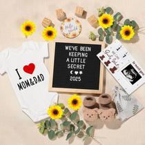 Conjunto de anúncio de gravidez OFUSUY, 11 unidades com cartolina de feltro