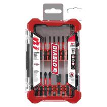 Conjunto de aparafusamento Diablo DSC-S14 Kit magnético de 14 peças