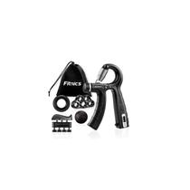 Conjunto de aperto de mão Fitnics para exercícios para mãos e antebraços de 10 a 60 kg Conjunto de aperto de mão Fitnics para exercícios para mãos e antebraços de 10 a 60 kg