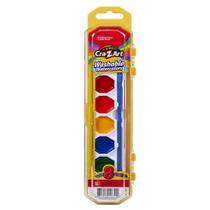 Conjunto de aquarela Cra-z-Art lavável em 8 cores com pincel de +3 anos Conjunto de aquarela Cra-z-Art lavável em 8 cores com pincel de +3 anos