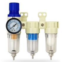 Conjunto de ar Trio Odontologico Linha AFR branco 1/4" Mini