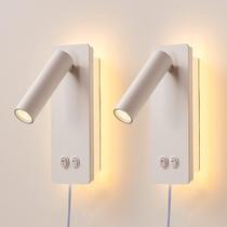 Conjunto de Arandela LED de Leitura para Cabeceira MOLUOLA LIGHTING