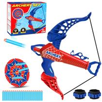 Conjunto de arco e flecha Britik Spider Archery com Target Kids 3-8 Conjunto de arco e flecha Britik Spider Archery com Target Kids 3-8