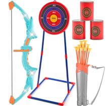 Conjunto de arco e flecha VEVOR LED Light Up Archery Kids 4-8 8-12