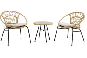 Conjunto de Àrea Externa Sun com 2 Poltronas, 1 Mesa
