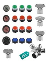 Conjunto de arejadores para torneira OrgCreator 16 peças em aço inoxidável