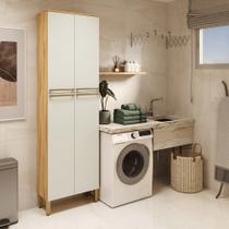 Conjunto de Armário Multiuso com 2 Peças 100% Mdf Itália Espresso Móveis