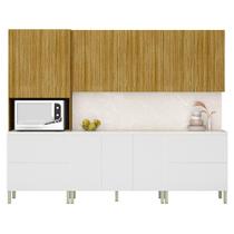 Conjunto de Armarios Modulados Art com 11 Portas e 4 Gavetas