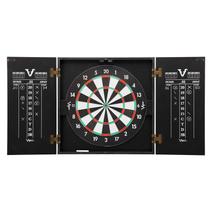 Conjunto de armários para dardos Viper Hideaway com placa de dardos com ponta de aço