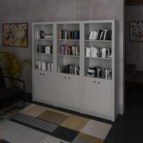 Conjunto de Armários para Escritório Branco Tecnomobili