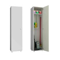 Conjunto De Armarios Para Lavanderia 03 Peças CJ2 Branco Tecno Mobili