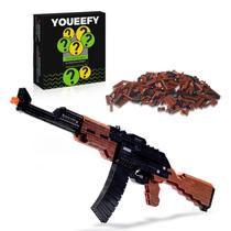 Conjunto de armas Building Blocks youeefy 630 PCS Micro Bricks AK-47 Conjunto de armas Building Blocks youeefy 630 PCS Micro Bricks AK-47