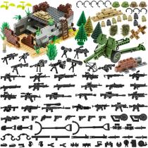 Conjunto de armas de brinquedo BloxBrix 180 unidades compatível com as principais marcas
