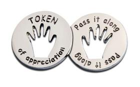 Conjunto de armazém Tokens of Appreciation Trainers de 10 a 2,54 cm de diâmetro