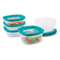 Conjunto de armazenamento de alimentos Rubbermaid EasyFindLids 12 peças Conjunto de armazenamento de alimentos Rubbermaid EasyFindLids 12 peças