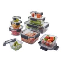 Conjunto De Armazenamento De Alimentos Tritan De 20 Peças