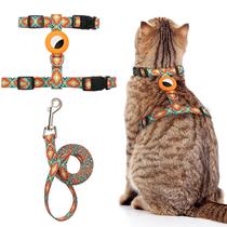 Conjunto de arnês e coleira Cat Escape Proof para caminhar - CUSOZWO Conjunto de arnês e coleira Cat Escape Proof para caminhar - CUSOZWO