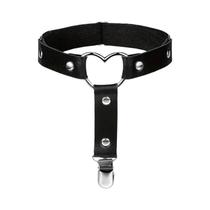 Conjunto De Arnês Gótico Punk Ajustável Com Borboleta, Cinta De Couro Com Renda, Anel De Coxa Com Conjunto De Arnês Gótico Punk Ajustável Com Borboleta, Cinta De Couro Com Renda, Anel De Coxa Com