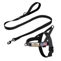 Conjunto de arnês para cães Annchwool No Pull com alça acolchoada e coleira
