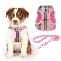 Conjunto de arnês para cães KOOLTAIL para cães pequenos e médios, rosa S Conjunto de arnês para cães KOOLTAIL para cães pequenos e médios, rosa S