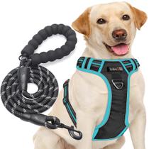 Conjunto de arnês para cães ToBedri No Pull, refletivo ajustável Conjunto de arnês para cães ToBedri No Pull, refletivo ajustável