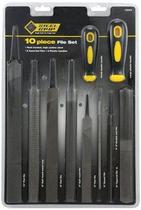 Conjunto de arquivos ACE TRADING Steel Grip High Carbon Steel 10 unidades Conjunto de arquivos ACE TRADING Steel Grip High Carbon Steel 10 unidades