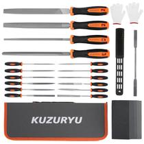 Conjunto de arquivos: arquivos de metal KUZURYU 32PCS para arquivos de aço e agulhas