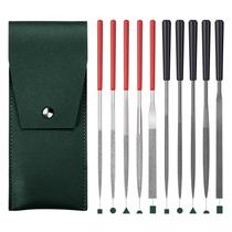 Conjunto de arquivos XAQISHIRE Mini Diamond Needle e Steel Needle, 5 unidades Conjunto de arquivos XAQISHIRE Mini Diamond Needle e Steel Needle, 5 unidades