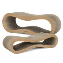 Conjunto de Arranhadores Modkat 2 - Tamanho Grande (77x27x27cm) e Pequeno (67,5x17,5x27cm)
