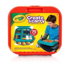 Conjunto de Arte Crayola Create 'N Carry 75 Peças - Materiais de Arte para Crianças Conjunto de Arte Crayola Create 'N Carry 75 Peças - Materiais de Arte para Crianças