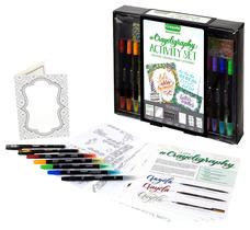 Conjunto de arte Crayola Signature Crayoligraphy Hand Lettering 14+ Conjunto de arte Crayola Signature Crayoligraphy Hand Lettering 14+