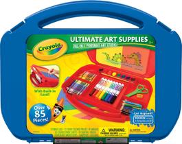 Conjunto de arte Crayola Ultimate com cavalete 85 peças para crianças de 4 a 7 anos Conjunto de arte Crayola Ultimate com cavalete 85 peças para crianças de 4 a 7 anos