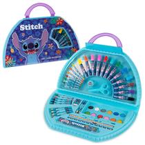Conjunto de arte Disney Stitch Kids 40+ peças com tintas e lápis