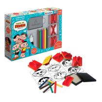 Conjunto de Artes e Atividades - Turma da Mônica - Carimbos Dia-a-Dia - Xalingo Conjunto de Artes e Atividades - Turma da Mônica - Carimbos Dia-a-Dia - Xalingo