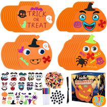 Conjunto de artesanato Max Fun Halloween para crianças com 312 adesivos de espuma