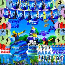 Conjunto de artigos de festa Cosmic Party Gaming Theme, pacote 142