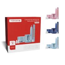 Conjunto de Artigos de Papelaria Elétricos Tomate Mat-K01 - Apontador, Apagador e Aspirador de Pó