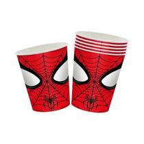 Conjunto De Artigos Para Festa De Aniversário Do Homem-Aranha, Louças Descartáveis, Pratos, Copos,