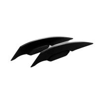 Conjunto De Asas Aerodinâmicas Para Motocicleta 2PCS Acessório De Decoração Para Spoiler Frontal Conjunto De Asas Aerodinâmicas Para Motocicleta 2PCS Acessório De Decoração Para Spoiler Frontal