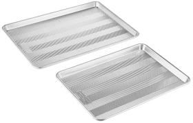 Conjunto de assadeiras Nordic Ware Prism, folha grande e meia folha