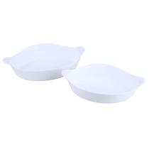 Conjunto de Assadeiras Opaline Oval com 2 Unidades Nadir