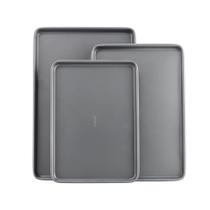 Conjunto de assadeiras para assar GoodCook Everyday, antiaderente, aço carbono, 3 unidades