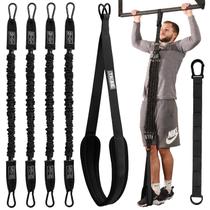 Conjunto de assistência para pulseiras de exercícios Tribe Lifting Pull Up de 200 libras
